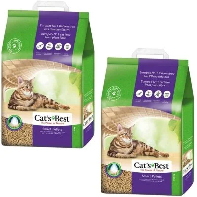 Litière Cat's Best Nature Gold - lot % : 2 x 20 L