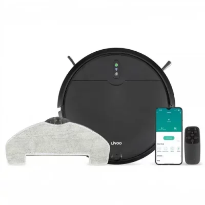 Livoo - aspirateur robot laveur connecté doh145 - wash'up DOH145