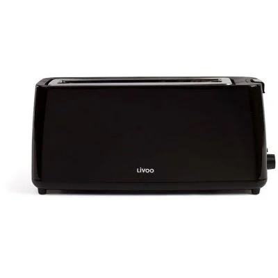 Livoo DOD168N - Grille-pain - 2 tranche - 1 Emplacements - noir