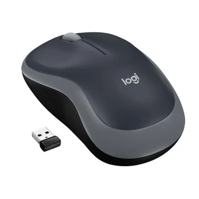 Logitech M185 - souris - 2.4 GHz - gris