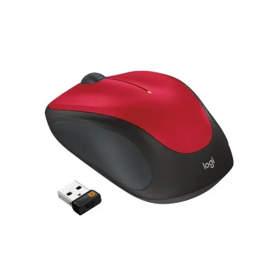 LOGITECH M235 Rouge - Sans fil