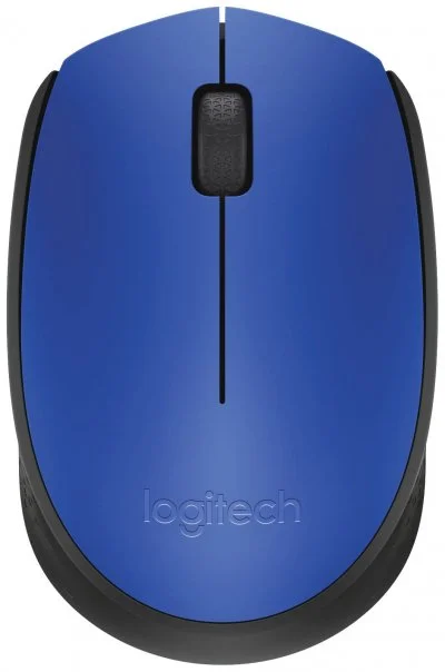 LOGITECH Souris Sans Fil M171 Bleue