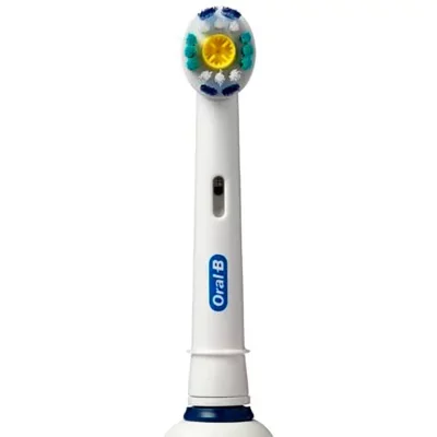Lot de 2 brosses 3d white, têtes de rechange pour brosse à dents électrique, oral-b, eb18, , blanc