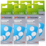 BOSCH Lot de 6 boîtes de détartrant (16 tablettes x18 g) pour machine à café tassimo