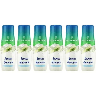 Lot de 6 Concentrés LIMONADE SODASTREAM - 440ml