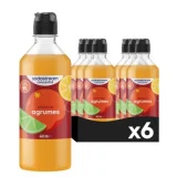 SODASTREAM Lot De 6 Concentrés Saveur Agrumes - 440ml