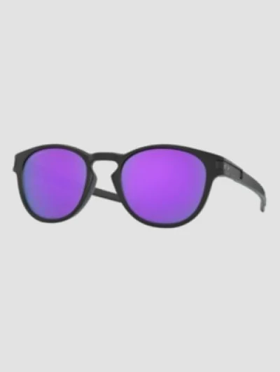 Lunettes de soleil Oakley Oo9265 latch col. 926555 Hommes Ronds Noir