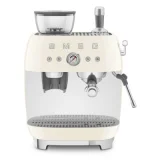 SMEG Machine à café Expresso Années 50 EGF03CREU Crème