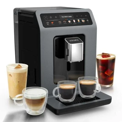 Machine à café - KRUPS - EA898GF0 - 18 recettes - Cold Brew Aroma - 15 bars