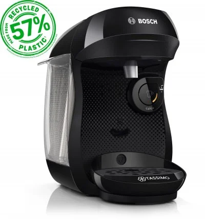 Machine à café multi-boissons - BOSCH - TASSIMO - T10 Happy noir - 1400 W