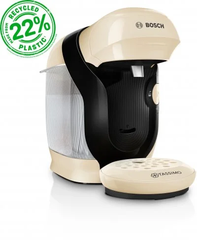 Machine à café multi-boissons - BOSCH - TASSIMO - T11 Style vanille - 1400 W