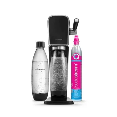 Machine à soda Sodastream ART Noire Pack Lave-Vaisselle
