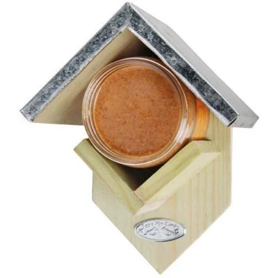 Maison de beurre de cacahuète pour oiseaux