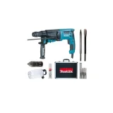 MAKITA Perforateur burineur 800W Sds plus - HR2631FTX4 + Accessoires