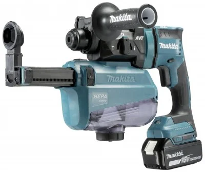 Makita SDS-Plus-Marteau perforateur-burineur sans fil 18 V 5 Ah + chargeur