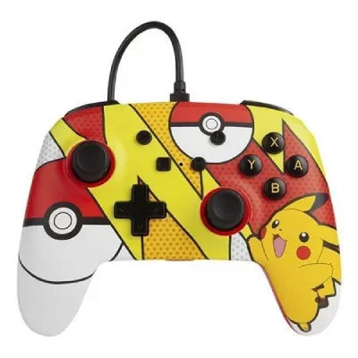 Manette avec fil Power A Pokemon Pop-Art pour Nintedo Switch