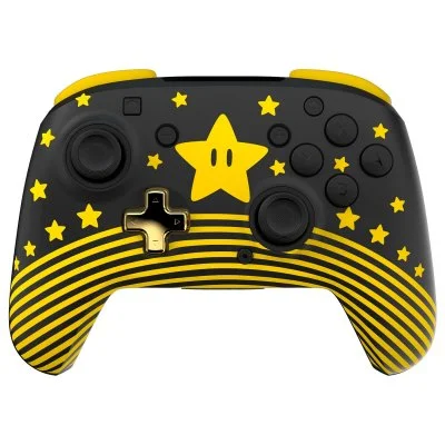 Manette de jeu - TURTLE BEACH - Manette sans fil Rematch Switch - Super Mario Star