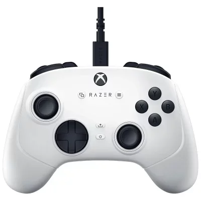 Manette Esports Filaire Pour Xbox XS & Pc Razer Wolverine V3 Tournament Edition Blanc