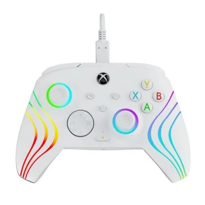 Manette Filaire Afterglow Wave Xbox Series X White