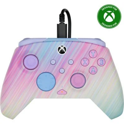 Manette filaire Rematch Advanced Cotton Candy Xbox Series XS, Xbox One et PC