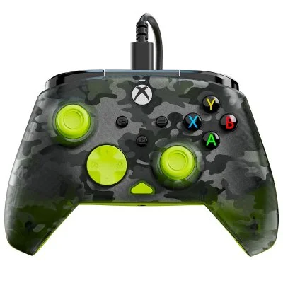 Manette Filaire Turtle Beach Rematch Core Camo Jaune Xbox / PC