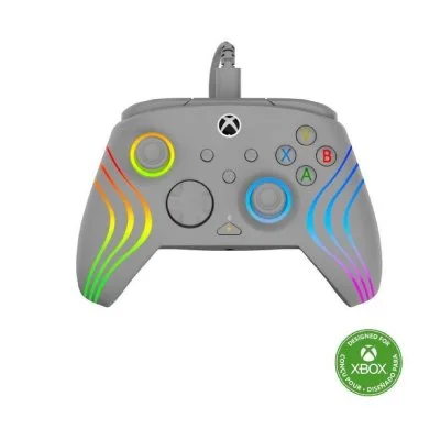 Manette gaming RGB Afterglow Wave pour XBOX et PC Turtle Beach - Grey