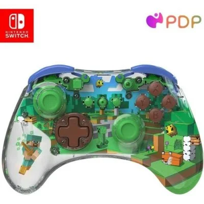 Manette Realmz Sans Fil Ns Steve Minecraft