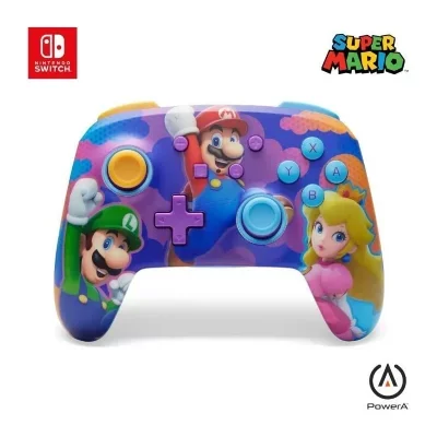 Manette sans fil - POWER A - Nintendo Switch - Super Mario Splash Heroes