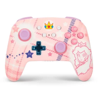 Manette sans fil PowerA Peach pour Nintendo Switch