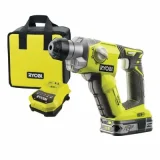 RYOBI Marteau Perforateur SDS-Plus 18V One + - 1,3 J - 1 bat Li-Ion 2,5 Ah