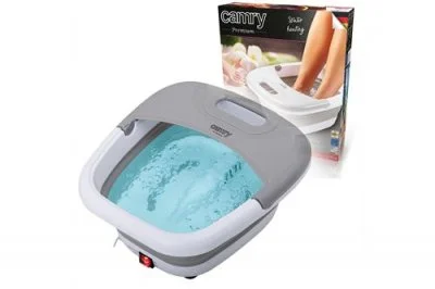 Masseur de pieds pliable camry cr 2174, massage à bulles