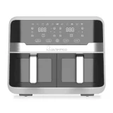 MASTERPRO Rocket Duo Friteuse à air chaud 9 l 2400 W avec écran, voyant lumineux noir, argent