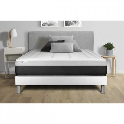 Matelas 160x200 - Ressorts Mémoire de forme - Ferme