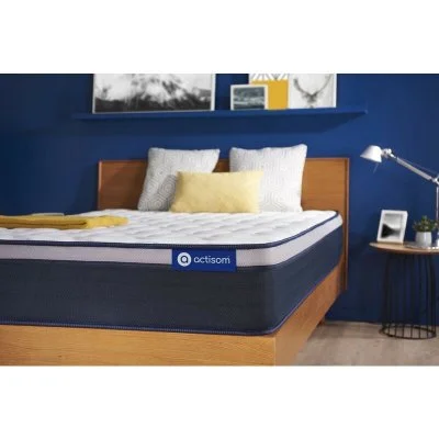 Matelas 90x190 cm Ressorts ensachés et mémoire de forme