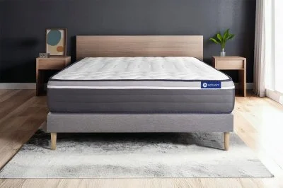 Matelas + sommier 140x190 mémoire de forme ACTISOM - Actimemo plus