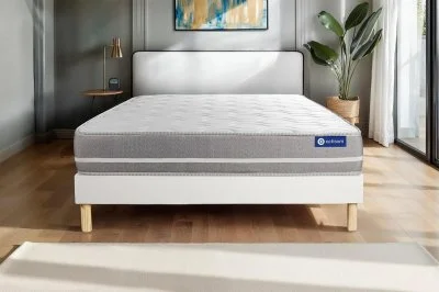 Matelas + sommier 140x190 mémoire de forme ACTISOM - Actimemo touch