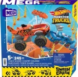 MEGA CONSTRUX Mattel Games Monster Trucks Track Tiger Shark Doré