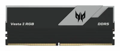 Mémoire de bureau Predator Vesta II RGB DDR5 6000MHz 32GB 2x16GB CL32 - Noir