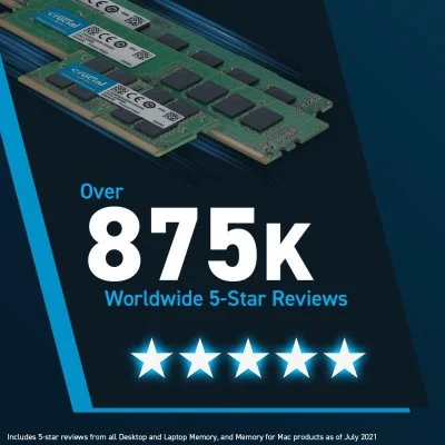 Mémoire PC Crucial CT2K16G48C40U5 (2x16Go DDR5 4800 PC38400)