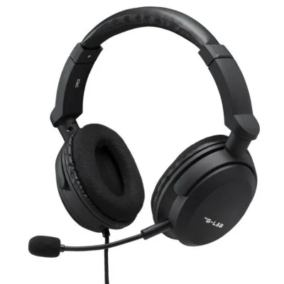 Micro Casque Gamer The G-Lab Korp Carbon Noir
