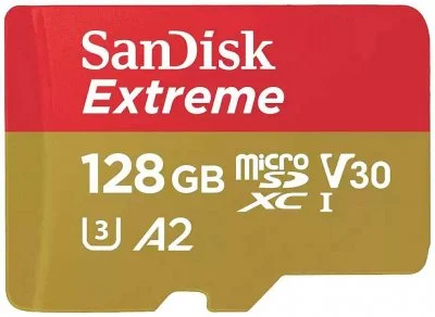 Microsdxc extreme 128gb 190/90 mb/s - a2 - v30 - s ,