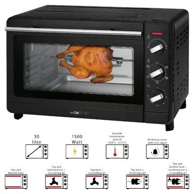 Mini-four MBG 3728 263901 fonction chaleur tournante 30 l