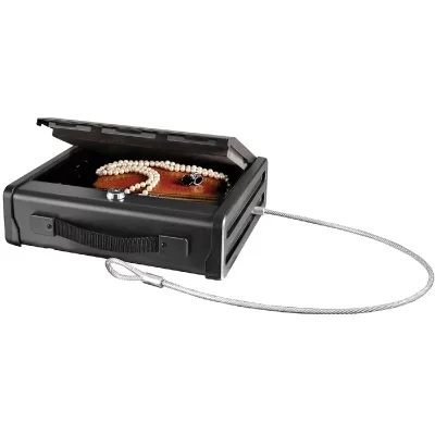 Minicoffre MASTER LOCK Minisafe à poser, H.8.3 x l.28.8 x P.25.5 cm