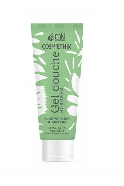 MKL Cosm'Ethik Gel Douche surgrasàl'aloe vera bio du Mexique 200ml
