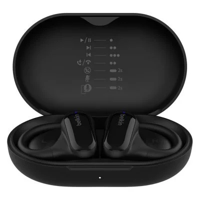 Modèle du produit : soundform clearfit open-ear wireless earbuds, black AUC013CTBK