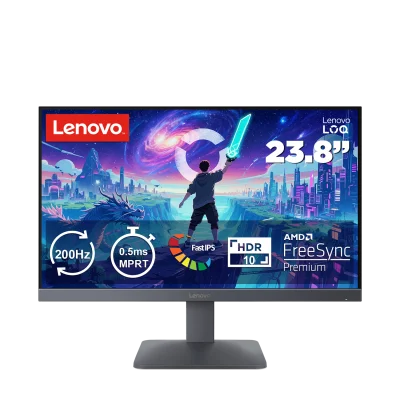 Moniteur gaming 23,8 (60,45 cm) FHD 200 Hz LENOVO