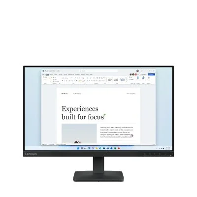 Moniteur Lenovo L24-4e 60,5 cm 1920 x 1080 Full HD LCD 6 ms Noir