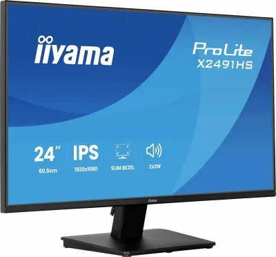 Moniteur PC iiyama ProLite X2491HS-B1 23,8 IPS Full HD 120 Hz 1 ms Noir - Neuf