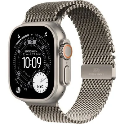 Montre connectée 49mm Tit Naturel Milanais Ultra 3 L Cell