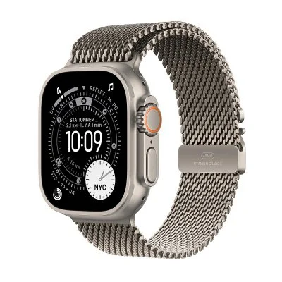 Montre connectée 49mm Tit Naturel Milanais Ultra 3 S Cell